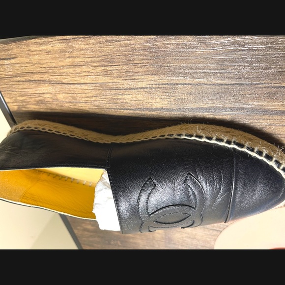 Chanel Black Espadrilles - Picture 10 of 15